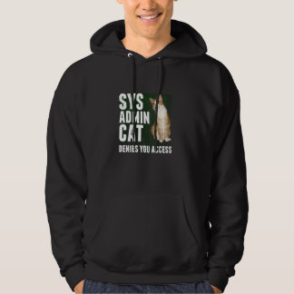 Sudadera Funny Ginger Cat Laptop Sysadmin Kitty Me