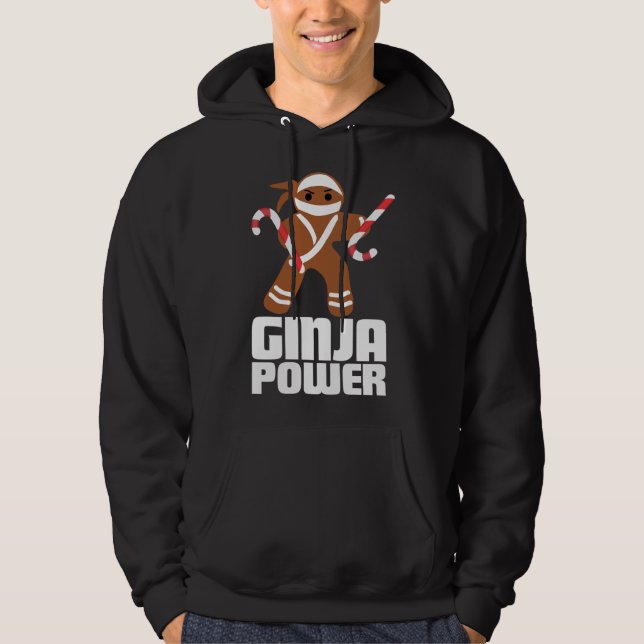 Sudadera Funny Ginja Power Cute Navidades Cookie Gingerbrea (Anverso)