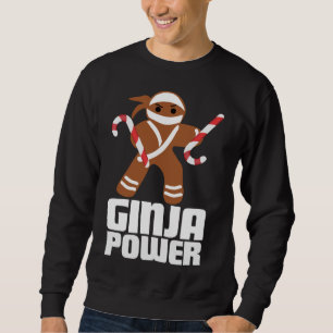 Sudadera Funny Ginja Power Cute Navidades Cookie Gingerbrea