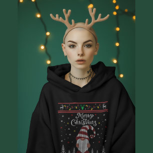 Sudadera Funny Gnome Merry Christmas