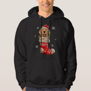 Sudadera Funny Golden Retriever In Socks Christmas Dog Xmas