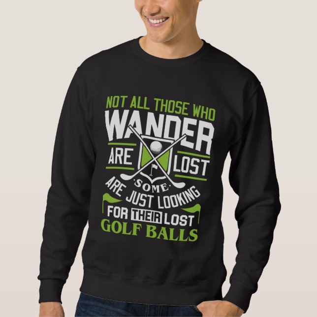 Sudadera Funny Golf Shirts Golf Player Golf Tee for Men Wom (Anverso)