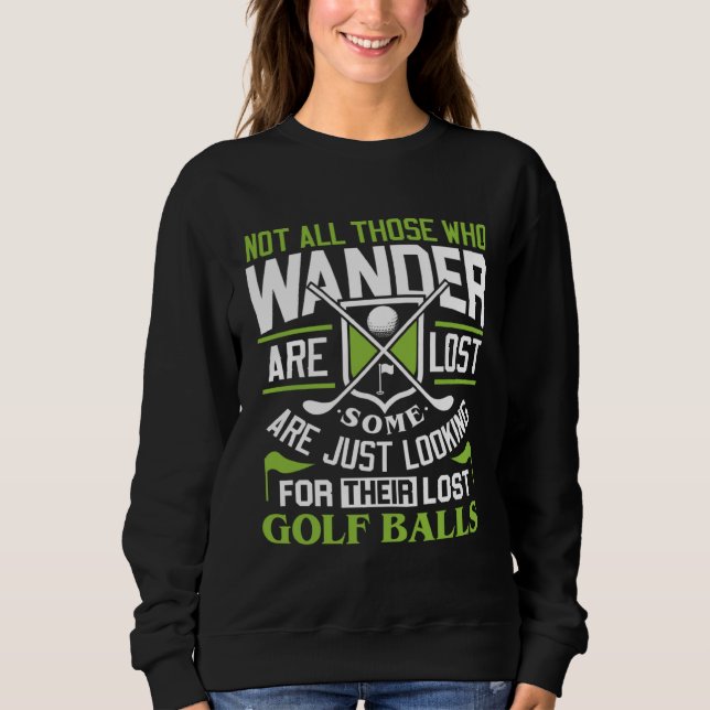 Sudadera Funny Golf Shirts Golf Player Golf Tee for Men Wom (Anverso)