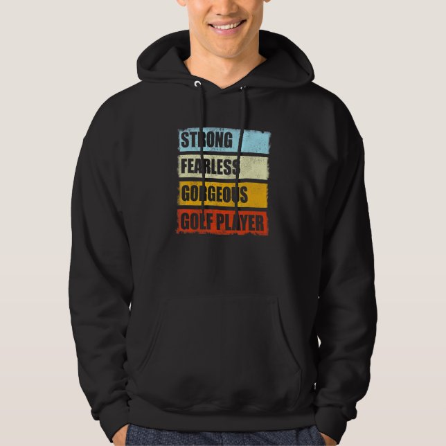 Sudadera Funny Golfer Golf Player Men Golfing (Anverso)