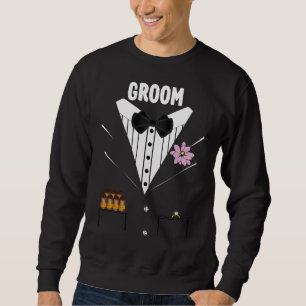 Sudadera Funny Groom Tuxedo