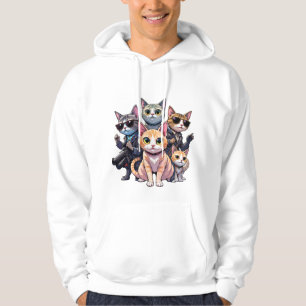 Sudadera Funny Guay Cat Pullover para aficionados al gato y