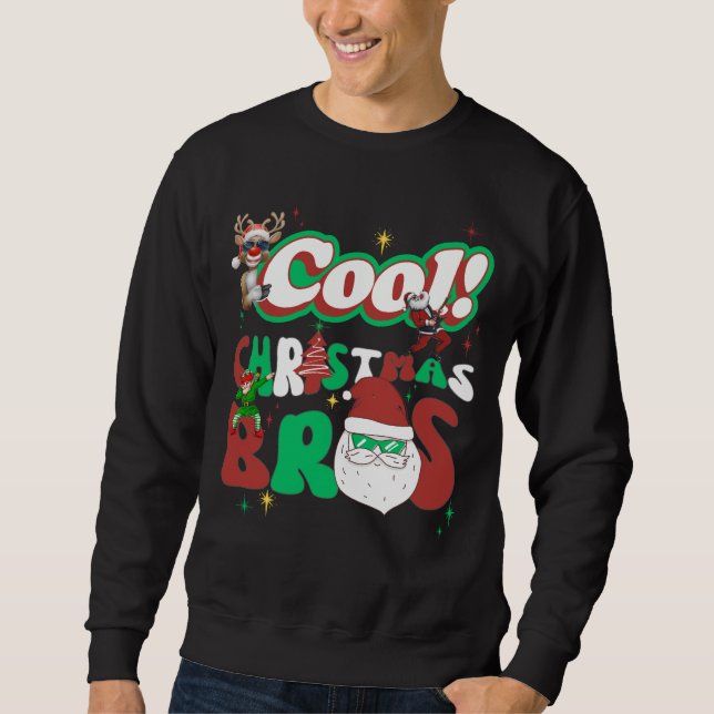 Sudadera Funny Guay Navidades Bros (Anverso)