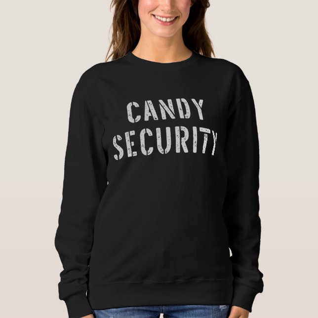 Sudadera Funny Halloween Dad Mom & Me Adult Costume Candy S (Anverso)