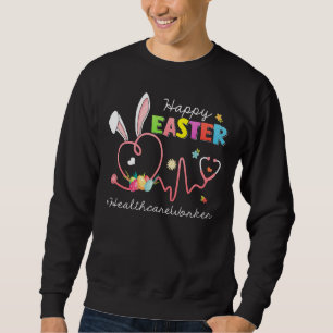Sudadera Funny Healthcare Worker Bunny Stethoscope Easter D