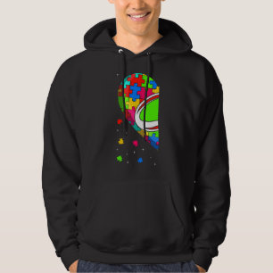 Sudadera Funny Heart Rugby Autism Awareness Support Love Sp