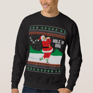 Sudadera Funny Ho Ho Ho Ho Ho Ugly Santa Golf Navidades Swe