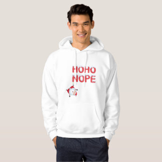 Sudadera Funny Ho Ho Nope Christmas Hoodie