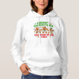 Sudadera Funny Holiday Cat Sweatshirt"