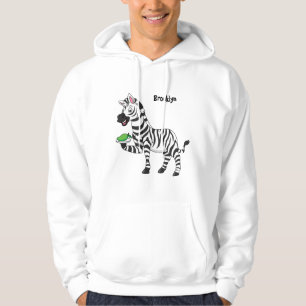 Sudadera Funny ilustracion de personalizado de cebra