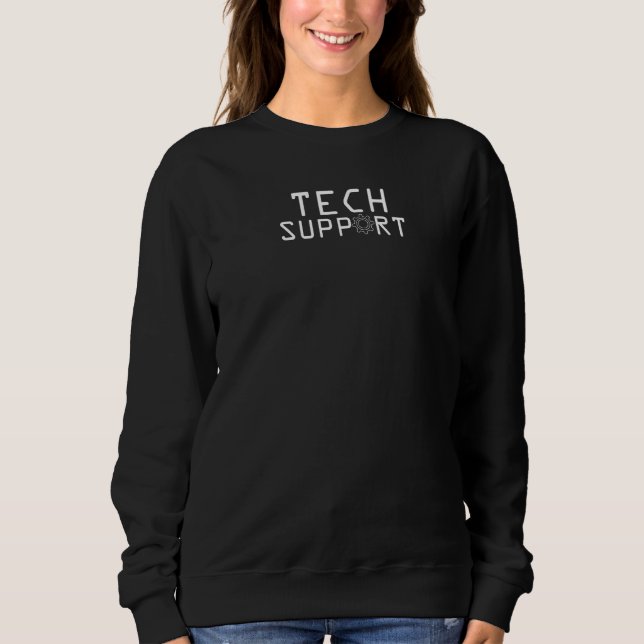 Sudadera Funny Information Technology Techie (Anverso)