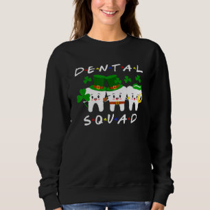 Sudadera Funny Irish Tooth Leprechaun Gorra Dental Squad Pa