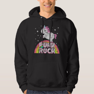 Sudadera Funny Irónico Guay Unicorn Punk Rock Tee Fest