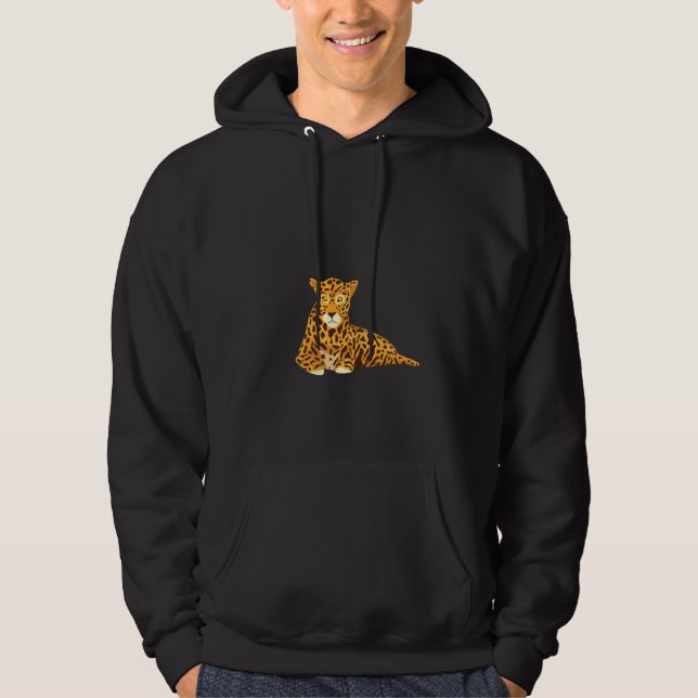 Sudadera Funny Jaguar Painting Pullover (Anverso)