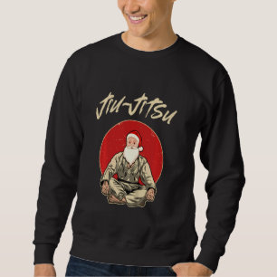 Sudadera Funny Jiu Jitsu Santa Mma Bjj Pajamas Ch
