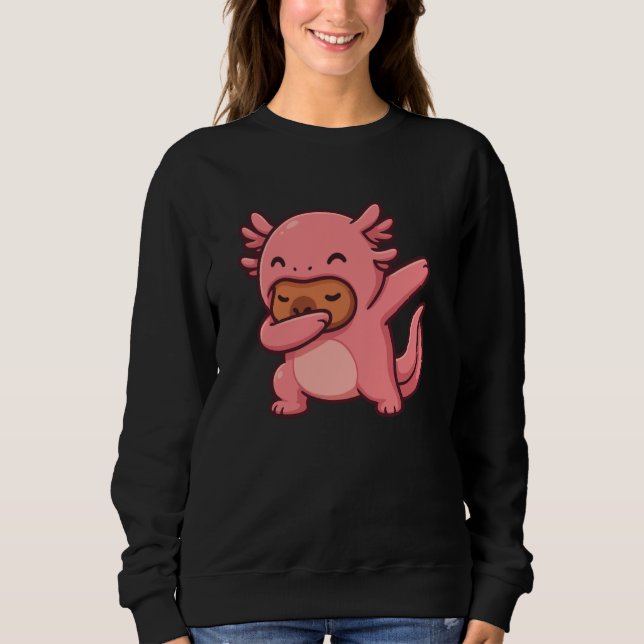 Sudadera Funny Kawaii Axolotl and Capybara Lover Capybara D (Anverso)