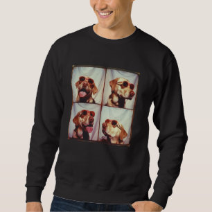 Sudadera Funny Labrador Retriever en la cámara de fotos vin