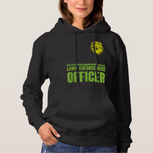 Sudadera Funny Lawn Enforcement Officer Mowing