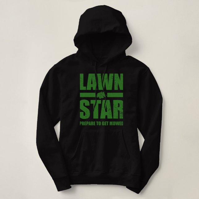 Sudadera Funny Lawn Mower Mowing Corn Star Work Lawn T (Diseño del anverso)