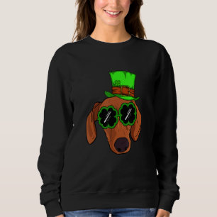 Sudadera Funny Leprechaun Dachshund C St Patricks Day Dog