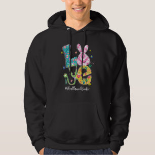 Sudadera Funny Love Bunny Healthcare Trabajador de Pascua
