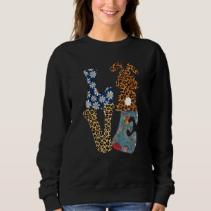 Sudadera Funny Love Bunny Medical Assistant Leopard Happy E