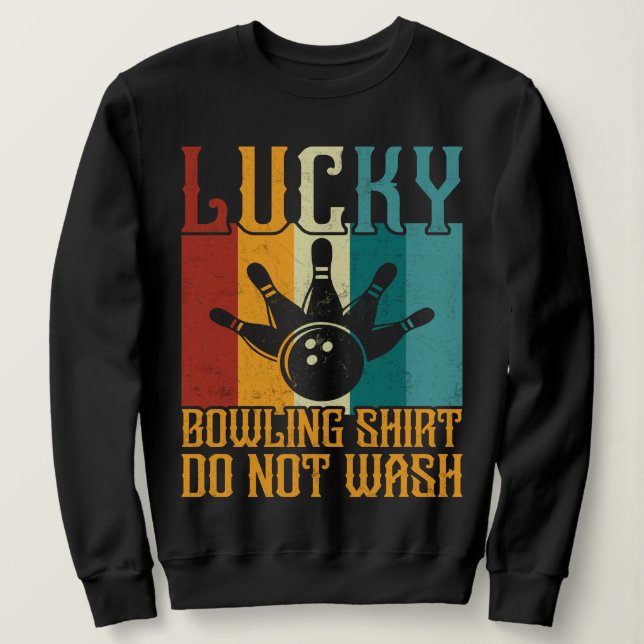 Sudadera Funny Lucky Bowling (Anverso del diseño)