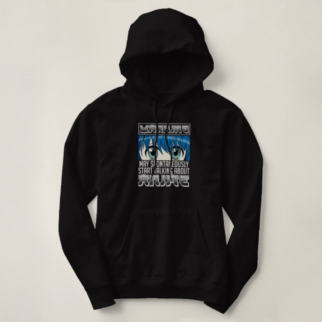 Sudadera Funny Manga Character Otaku Yandere Cosplay Senpai (Diseño del anverso)