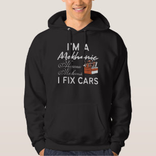 Sudadera Funny Mechanic I Fixed Car