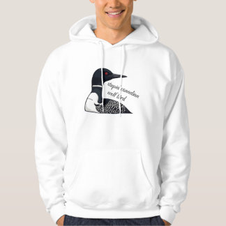 Sudadera Funny Meme Stupid Canadian Wolf Bird