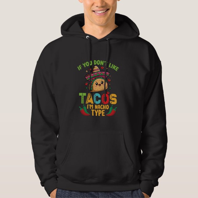 Sudadera Funny México Taco Nacho Alimentos Lover Presente M (Anverso)
