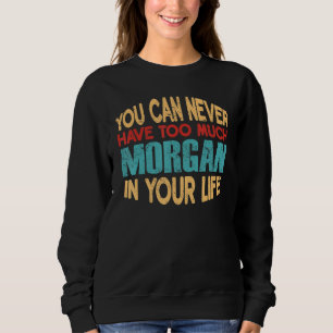Sudadera Funny Morgan Personalized Tshirt Primer Nombre Chi