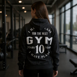 Sudadera Funny Motivational Gym Hoodie for Fitness Lovers