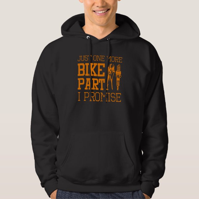 Sudadera Funny Motocicleta Mecánica Hombres Guay Una Bicicl (Anverso)