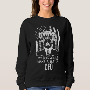 Sudadera Funny My Dog Better Cfor Election Boxer