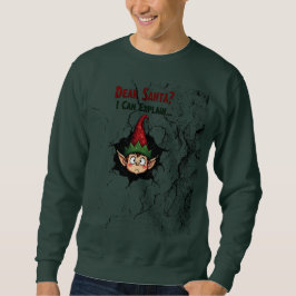 Sudadera Funny Navidades Elf Design - Sweatshirt