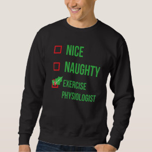 Sudadera Funny Navidades Pajama, fisióloga del ejercicio