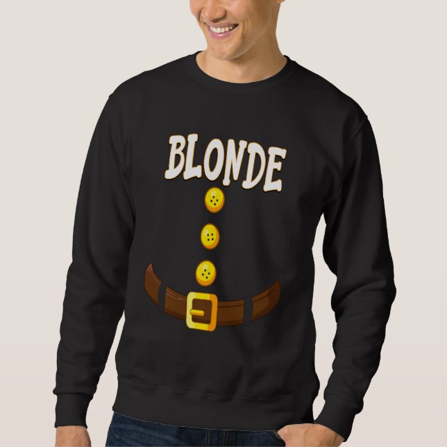 Sudadera Funny Navidades rubios Gnome Dwarf Mateo Elf Co (Anverso)