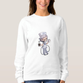 Sudadera Funny Nurse Coffee Sweatshirt