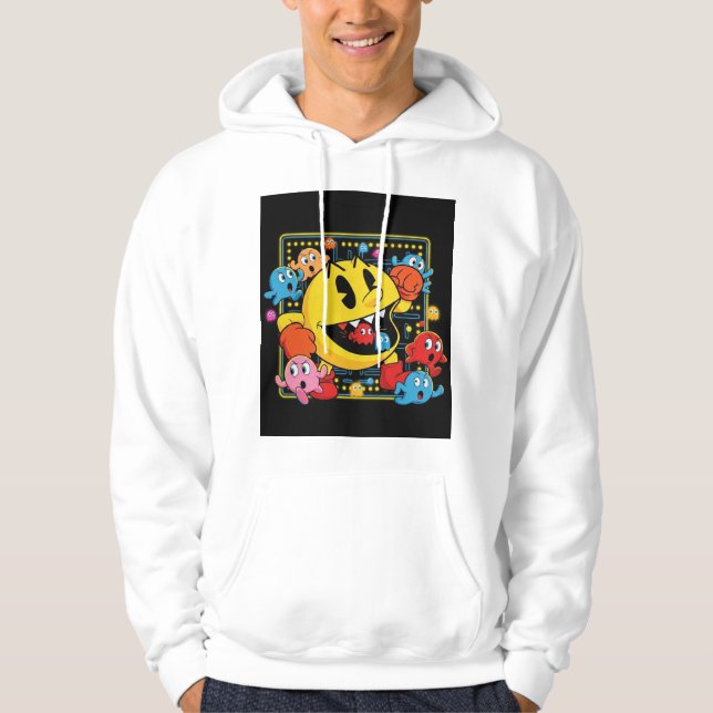 Sudadera Funny Pac-Man T-Shirt – Retro Arcade Gaming Tee (Anverso)