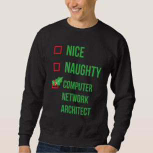 Sudadera Funny Pajama, arquitecto de redes informáticas, Na