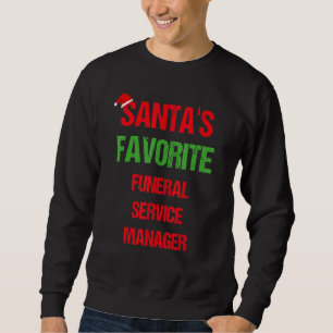 Sudadera Funny Pajama, gerente de servicios funerarios, Nav