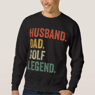 Sudadera Funny pareja de golf Dad Leend Golfing Fathe