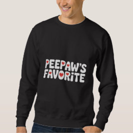Sudadera Funny Peepaw's Favorite Saying Grandpa Family Cute