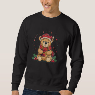 Sudadera Funny peluche Teddy Bear en temporada de Navidades