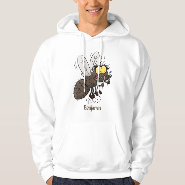 Sudadera Funny personalizado de insectos de herradura (Anverso)